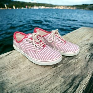 UGG Australia Womens Eyan II Stripe Sneaker Sz 8